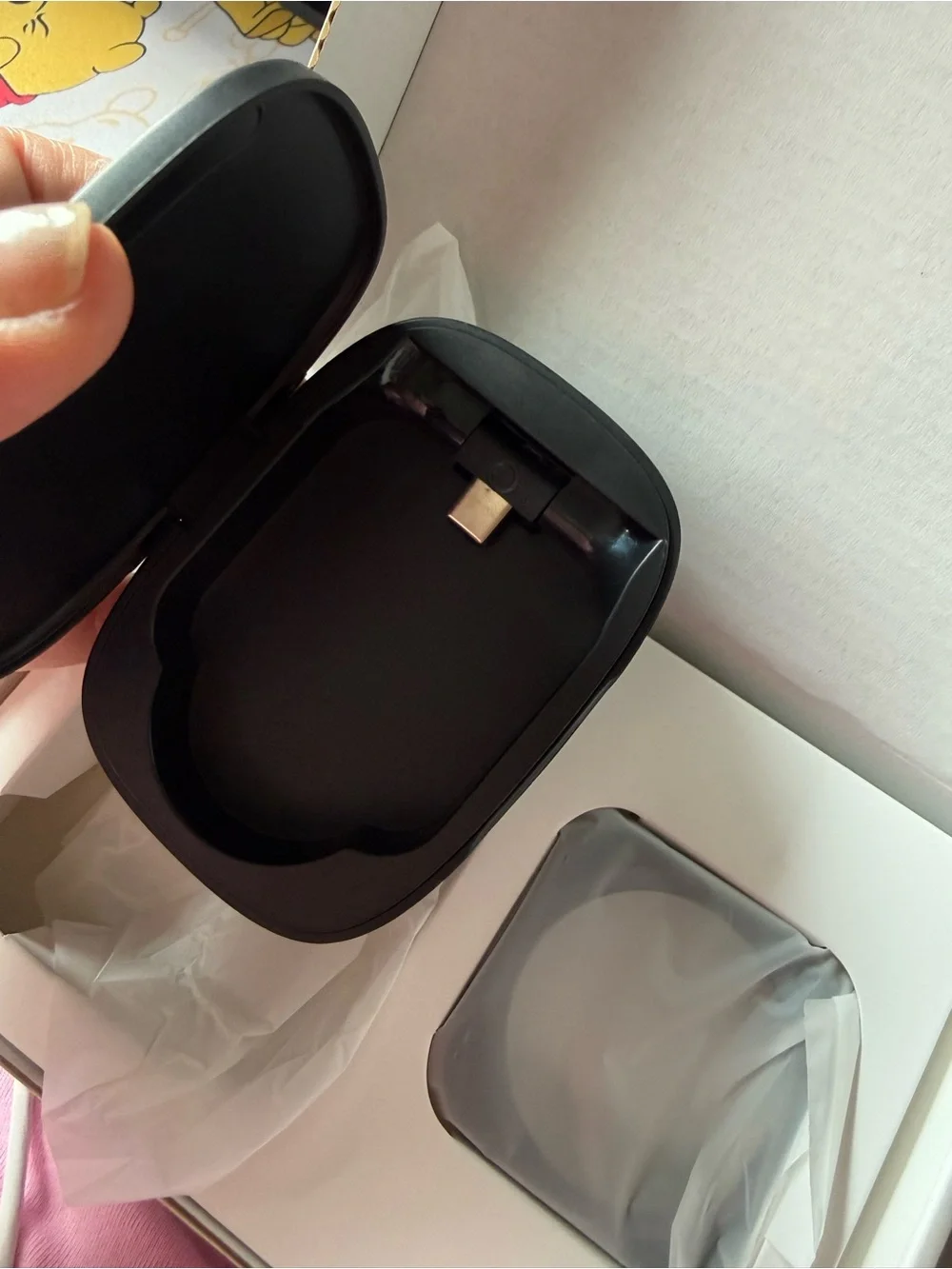 Doohoeek Updated Charging Case Compatible with Oura Ring 5 & 4 & 3 Charger, Wir